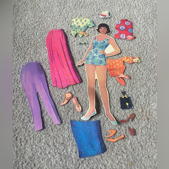 Other Vintage Jackie O Dress Up Doll Set Poshmark